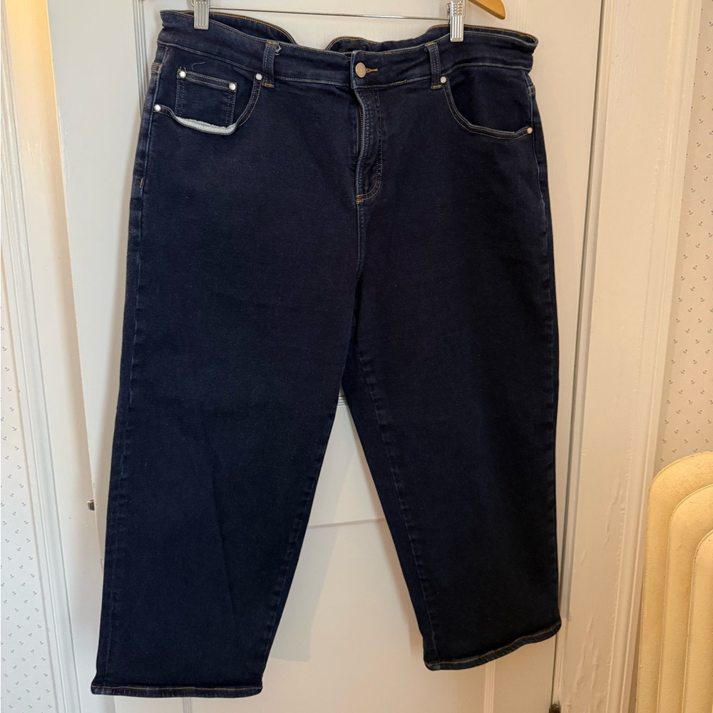 Universal Standard Dark Blue Jeans - Classic Straight Fit 20